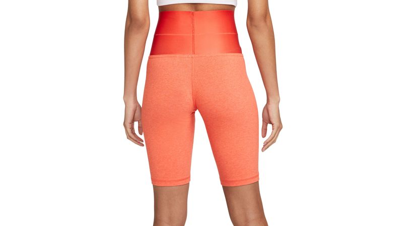 Calza Biker Nike Mujer Circa Naranja - Sportotal