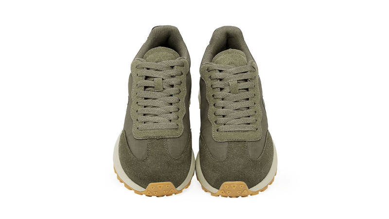 Zapatillas mujer verde online militar