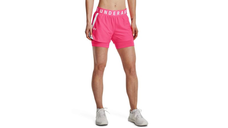 Short under best sale armour mujer rosa