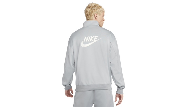 Buzo Medio Cierre Nike Circa Hombre Gris Sportotal