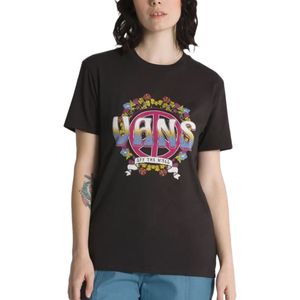 Remera Vans Mujer Farewell Tour Bff Manga Corta Negra