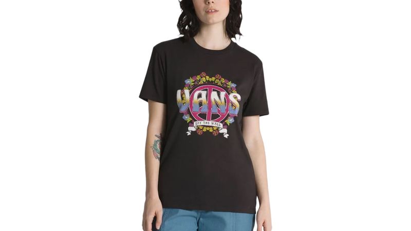 Vans remeras outlet mujer