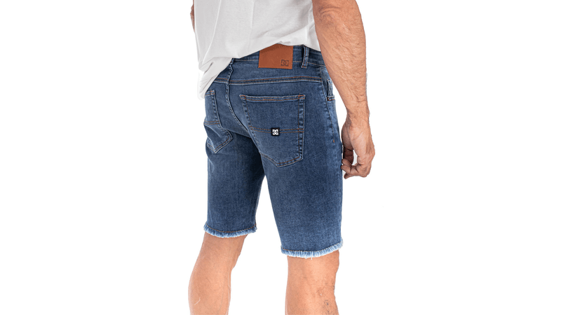 Bermuda de jean hombre hotsell