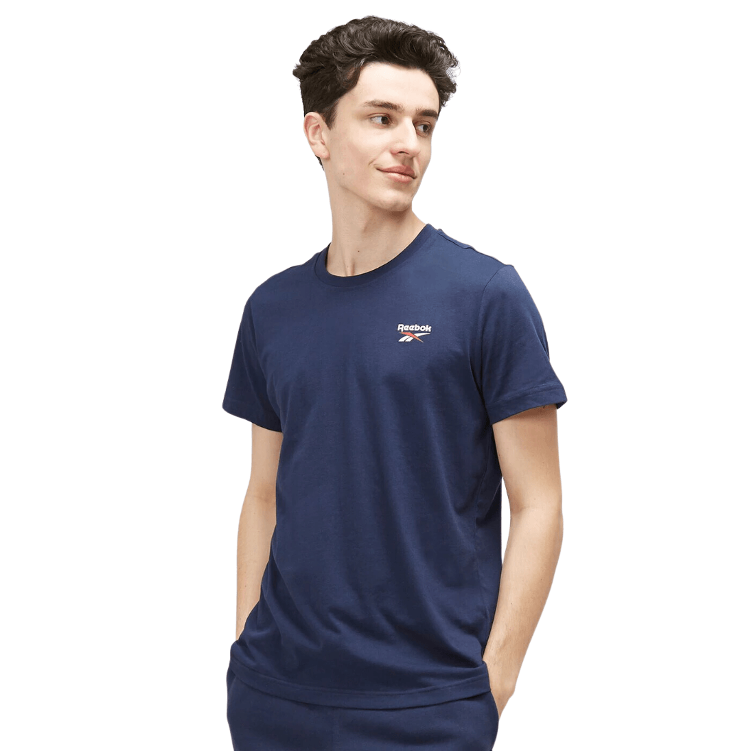 Camisetas & Tops Reebok  Camiseta Reebok Identity Vector Navy Hombre —  Chelannigans