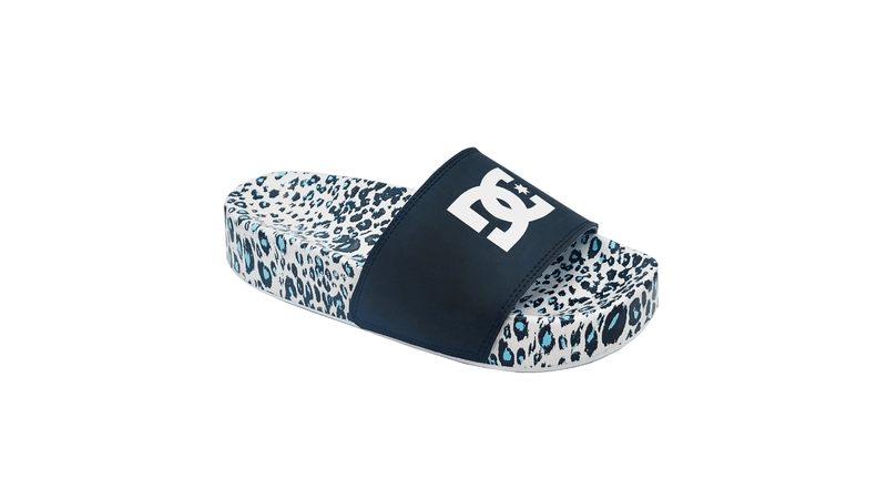 Chinelas Dc Mujer Prin Platform Negras Print Sportotal