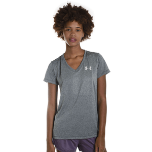 Remera Under Armour Mujer Tech Twist Manga Corta Negra