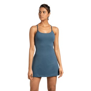 Vestido Reebok Mujer Lux Strappy Azul Motionfresh