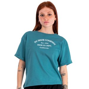 Remera Dc Mujer The Weekend New Fit Manga Corta Verde