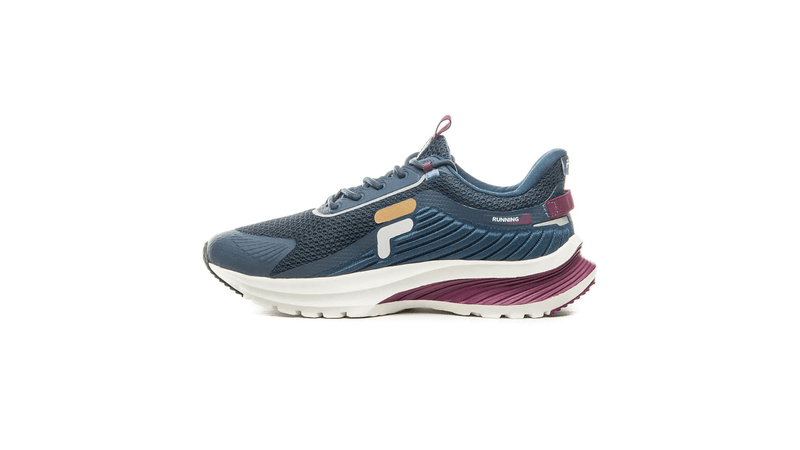 Zapatillas Running Fila Progress Mujer Azul