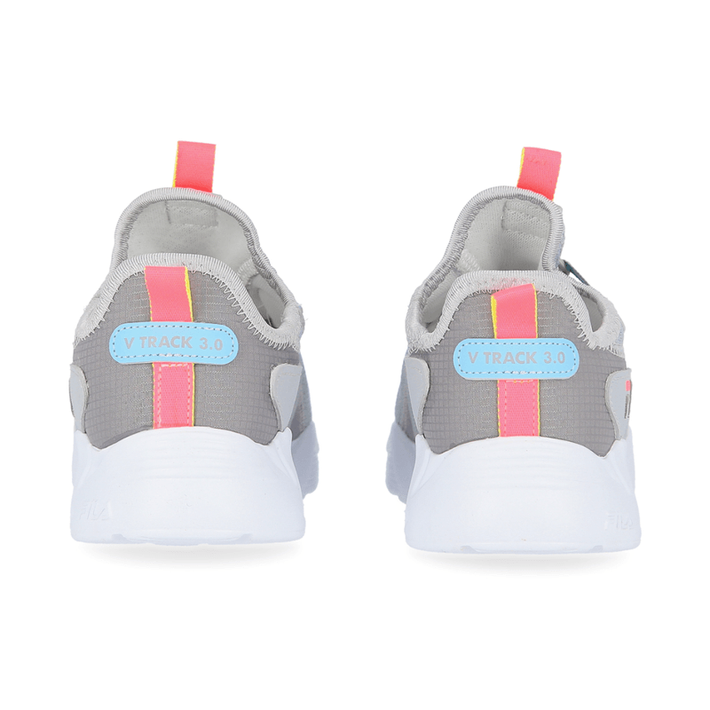 Zapatillas-Fila-Mujer-V.-Track-3.0-Plateadas