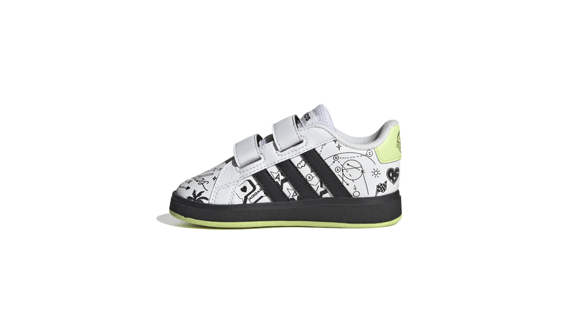 Zapatillas Adidas Bebe Grand Court 2.0 Kids Blancas Sportotal