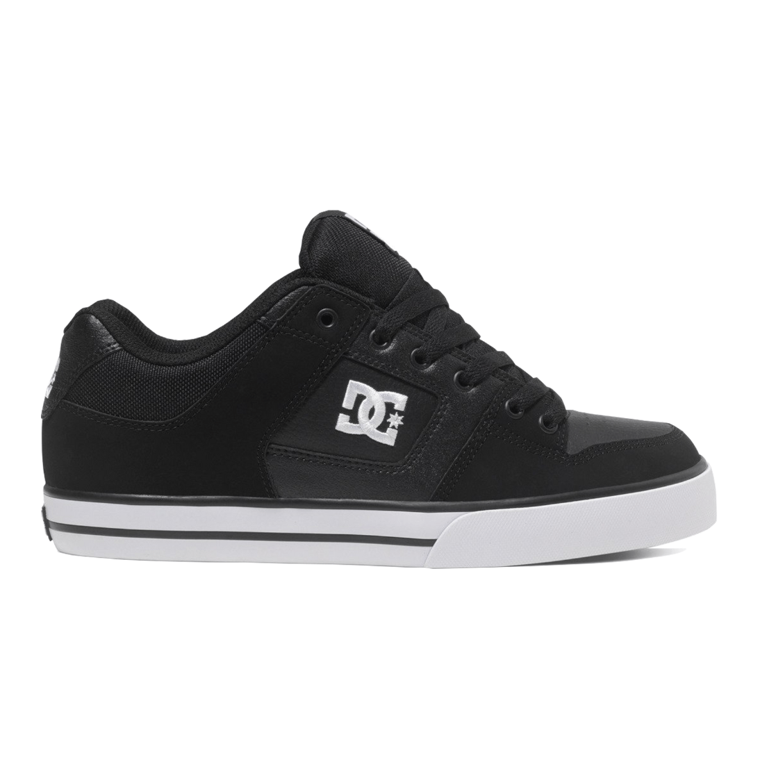 Zapatillas dc negras online mujer