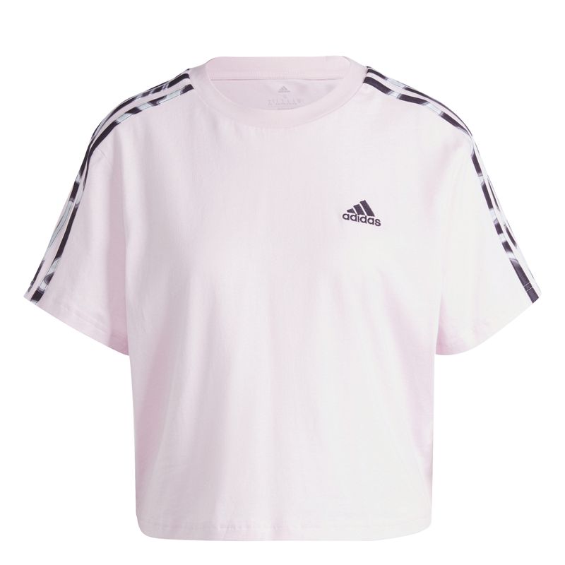 Remera-Adidas-Mujer-Vibrant-Prin-Manga-Corta-Rosa