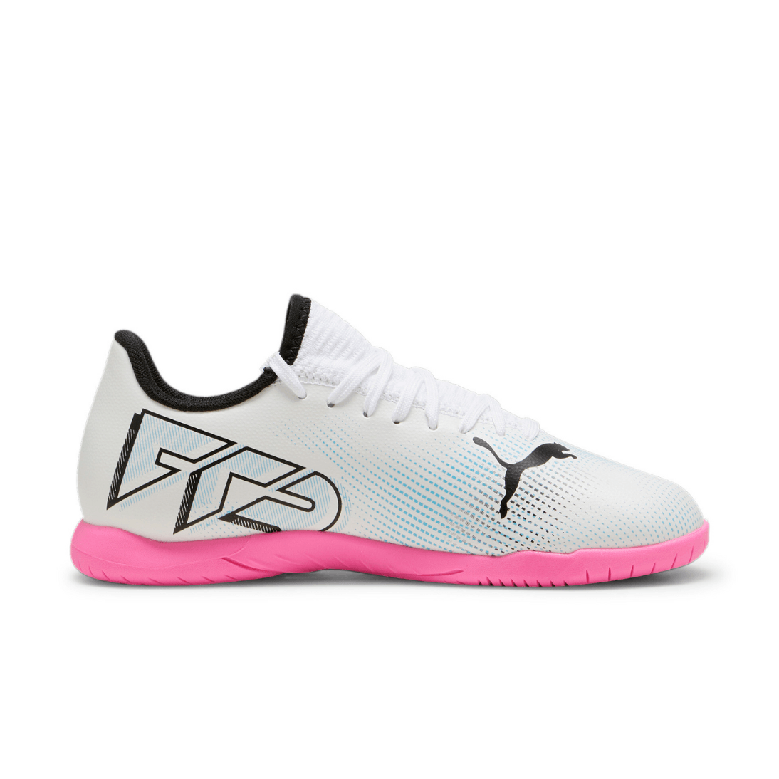 Botines Puma Ninos Future 7 Play Futsal Blancos Sportotal