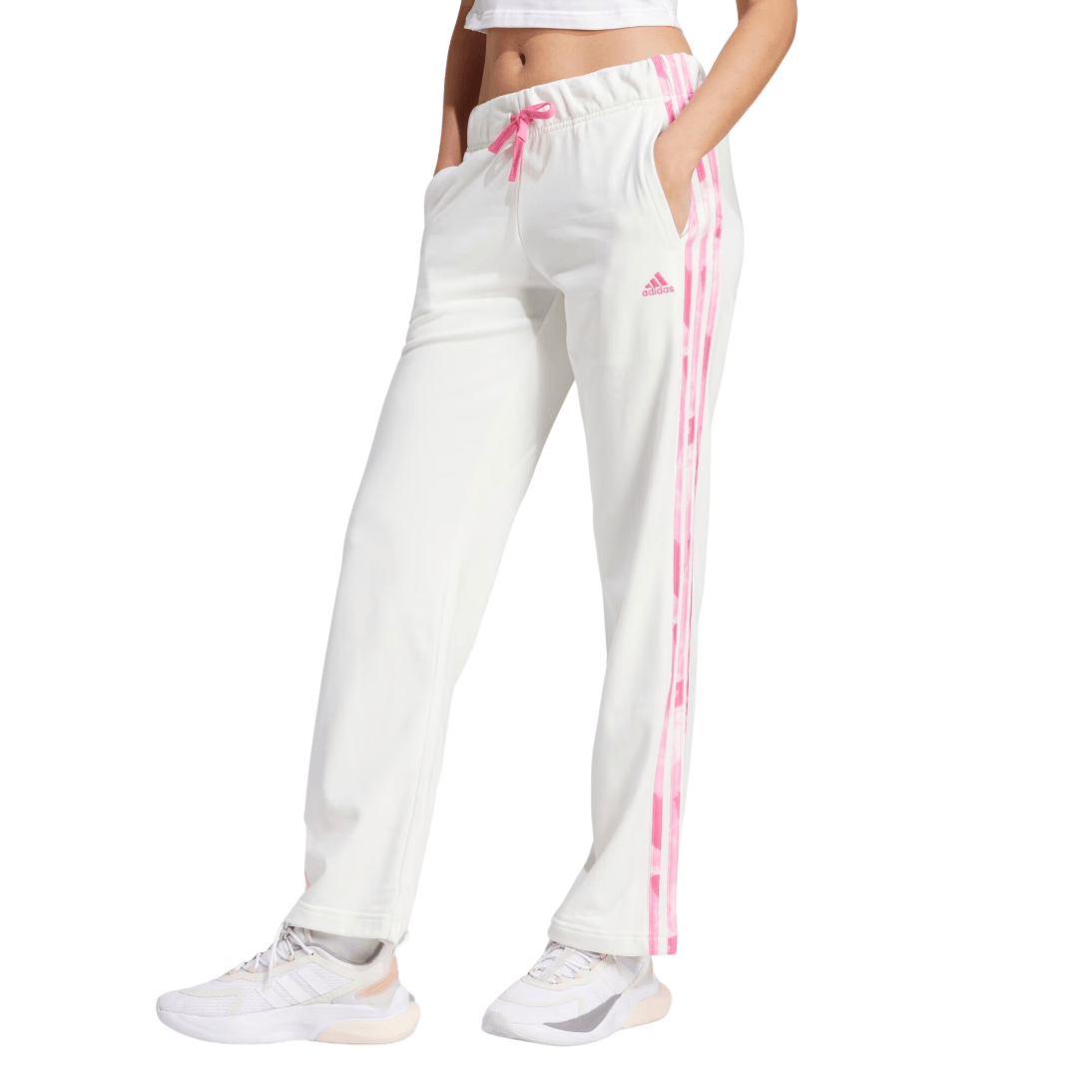 Adidas pantalon blanco sale