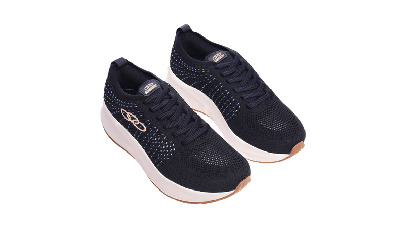 Zapatillas Olympikus Mujer Vest Negra Running Sportotal
