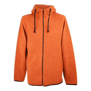 Campera Polar Spt Hombre Naranja