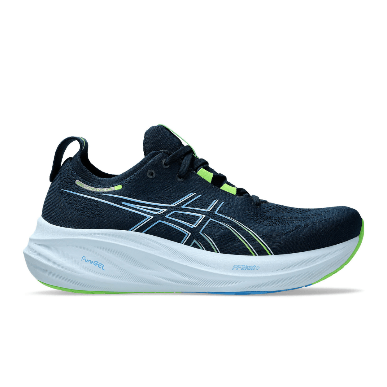 Zapatillas Asics Hombre Gel Nimbus 26 Azul Running Sportotal