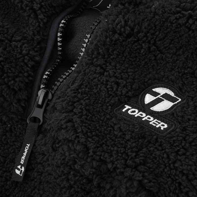Buzo-Topper-Mujer-Sherpa-1-2-Cierre-Negro