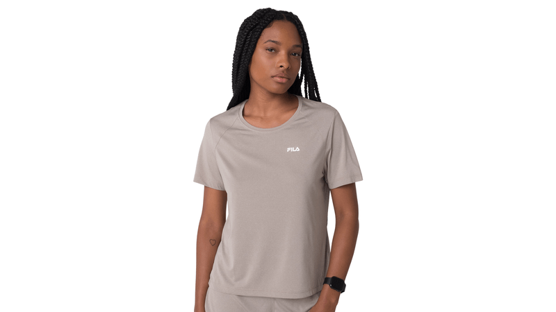 Remera beige mujer hotsell