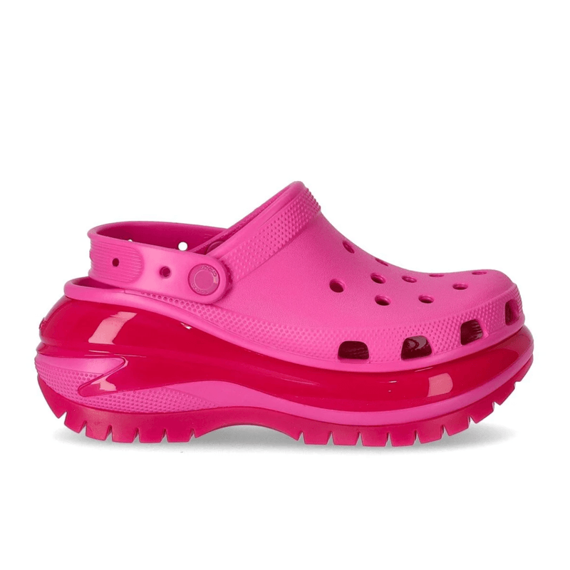 Zuecos-Crocs-Mujer-Classic-Mega-Crush-Rosa