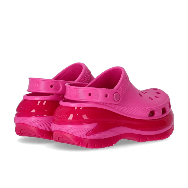 Zuecos-Crocs-Mujer-Classic-Mega-Crush-Rosa