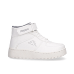 Zapatillas-Kappa-Niño-Logo-Bari-Blancas
