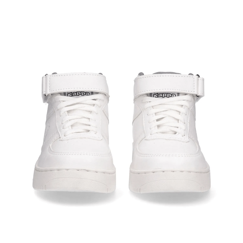 Zapatillas-Kappa-Niño-Logo-Bari-Blancas