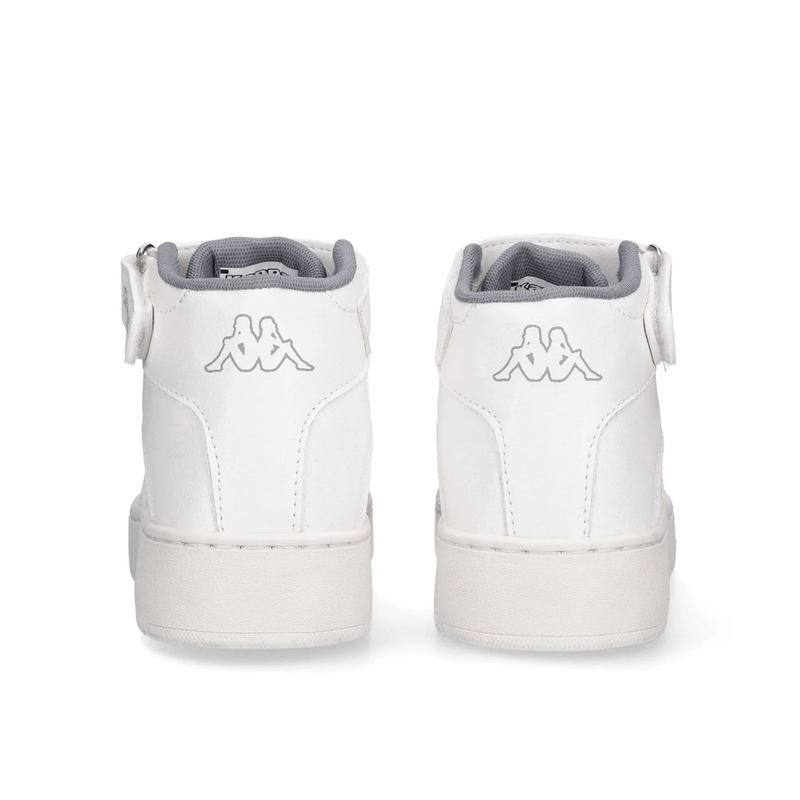 Zapatillas-Kappa-Niño-Logo-Bari-Blancas