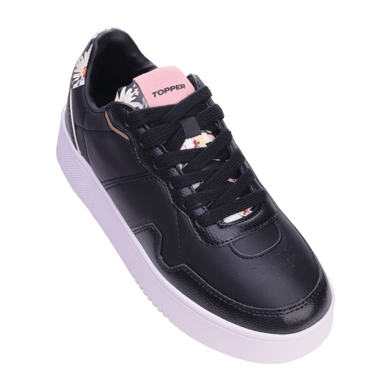Zapatillas Topper Negras Zapatillas Topper Mujer Print Plataforma