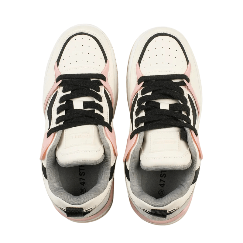 Zapatillas-47-Street-Mujer-Scheme-Blanco-Con-Rosa