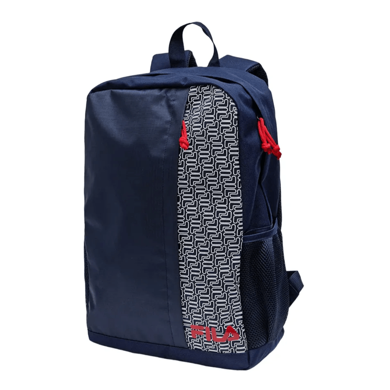 Mochila-Fila-Pocket-Print-Azul