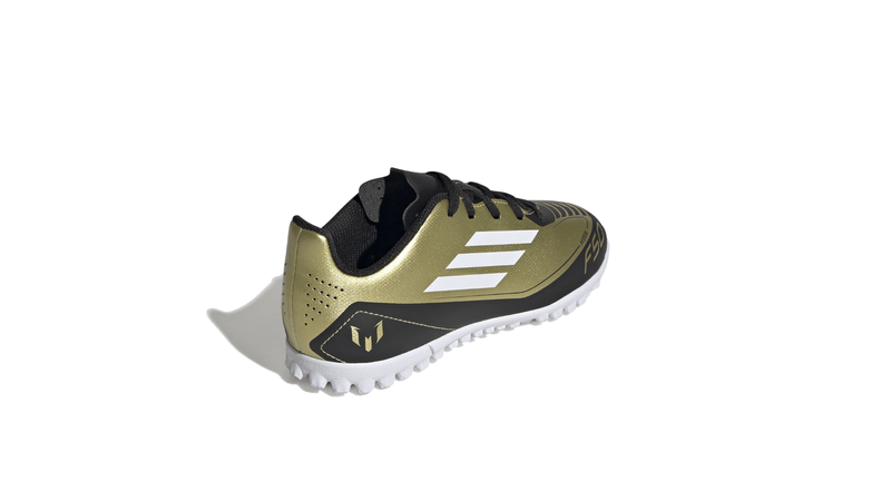 Botines Adidas Nino F50 Club Tf J Messi Dorado Sportotal