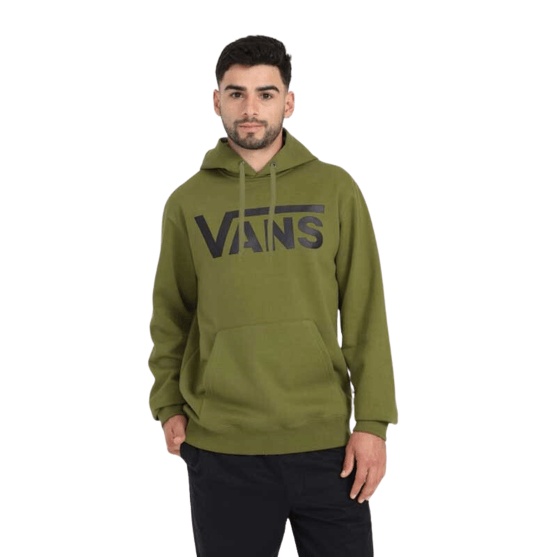 Buzo-Con-Capucha-Vans-Hombre-Classic-III-Po-Verde