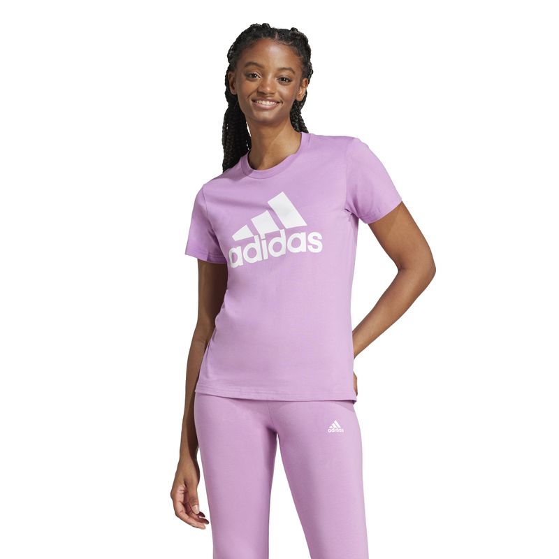 Remera-Adidas-Mujer-Loungewear-Essentials-Manga-Corta