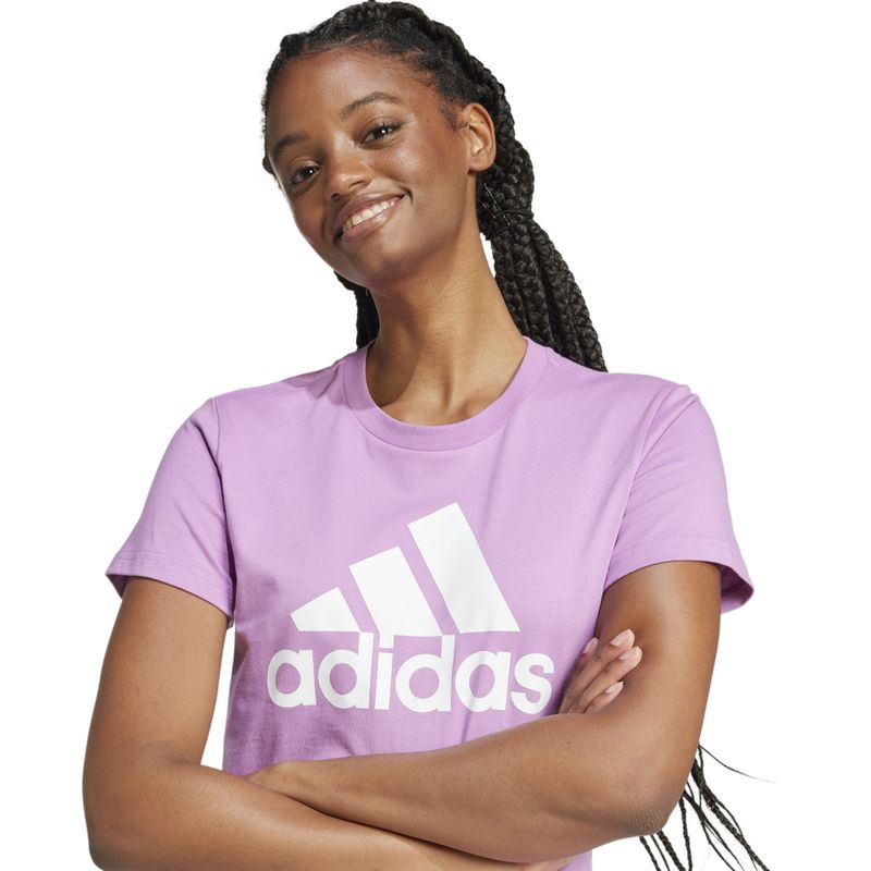 Remera-Adidas-Mujer-Loungewear-Essentials-Manga-Corta
