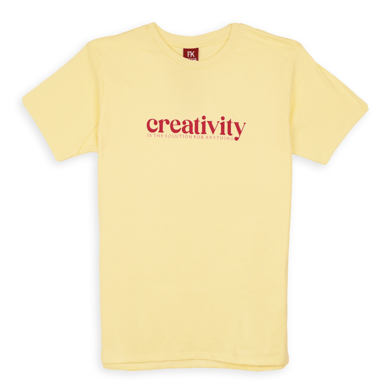 Remera-Freekick-Mujer-Creativity-Manga-Corta-Amarillo