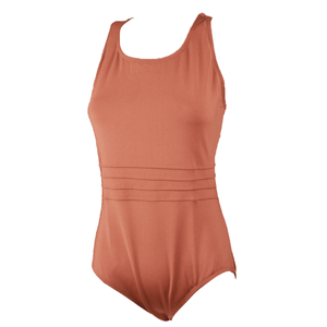 Malla Darling Tricot De Natacion Mujer  Con Alforza